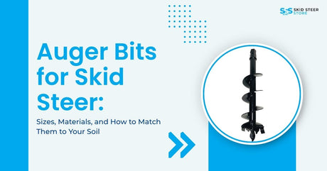 Auger Bits for Skid Steer: Sizes, Materials, and How to Match Them to Your Soil