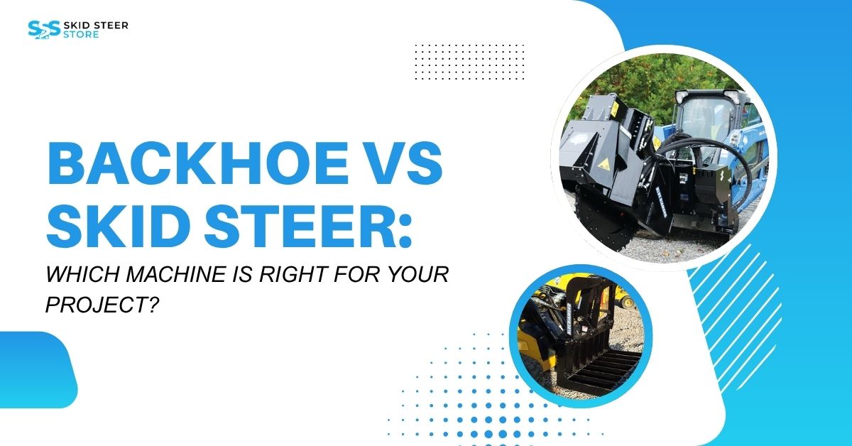 Backhoe vs Skid Steer: Which Machine Is Right for Your Project?