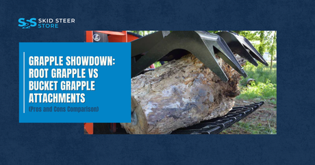 Grapple Showdown: Root Grapple vs Bucket Grapple Attachments 