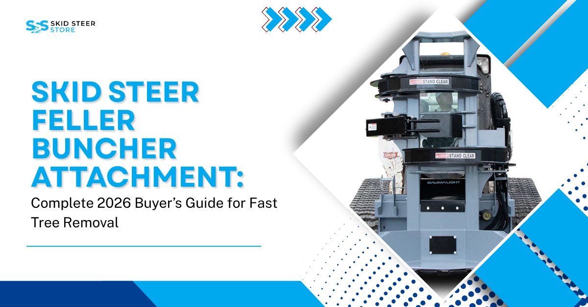 Skid Steer Feller Buncher Attachment: Complete 2026 Buyer’s Guide for Fast Tree Removal