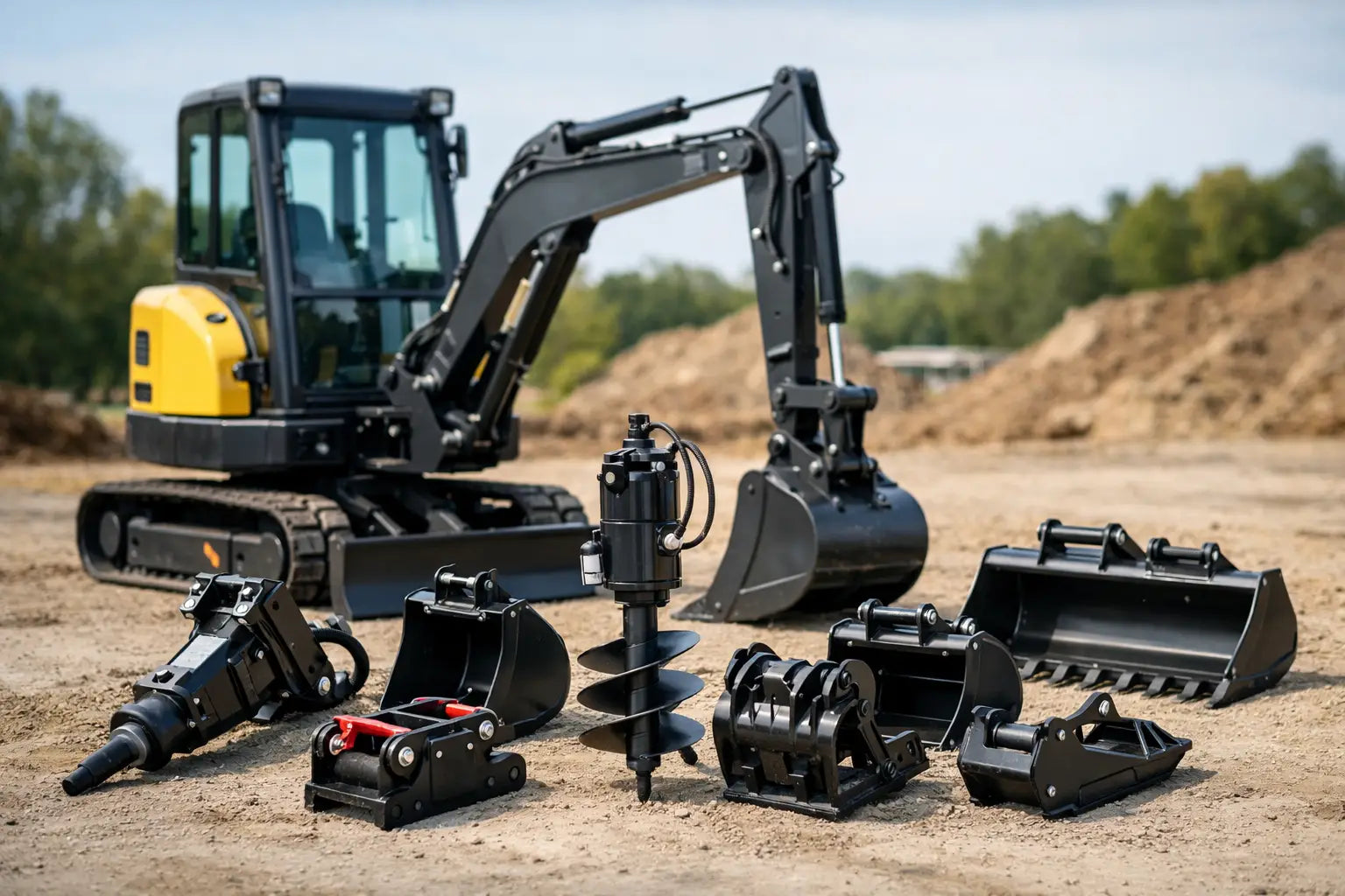 Mini Excavator Attachments Guide