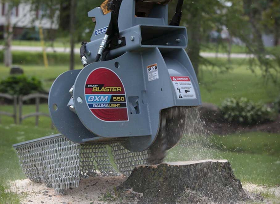 Skid Loader Stump Grinder
