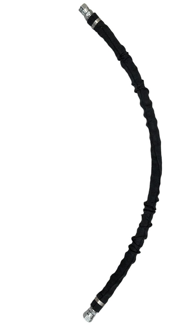 Top Dog Attachments | 24.5" Hose For 60" & 72" Granite Grapple (Top of Cylinder to TEE hookup)