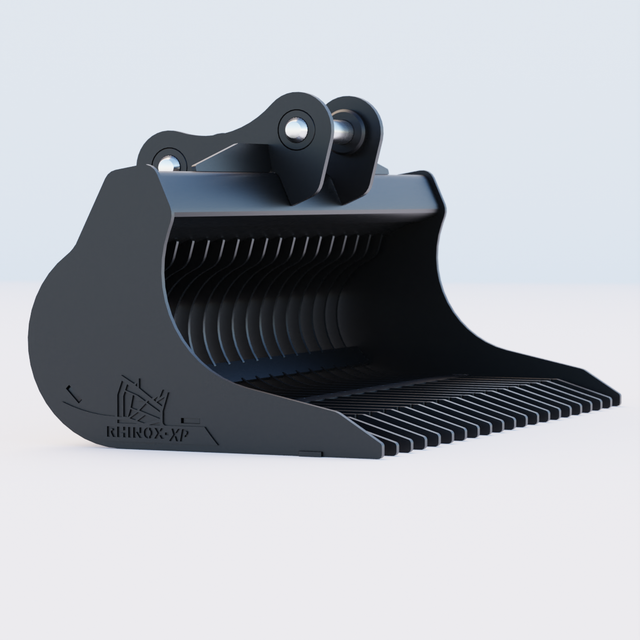Volvo EC140E  Excavator Rake Riddle Bucket - 72"