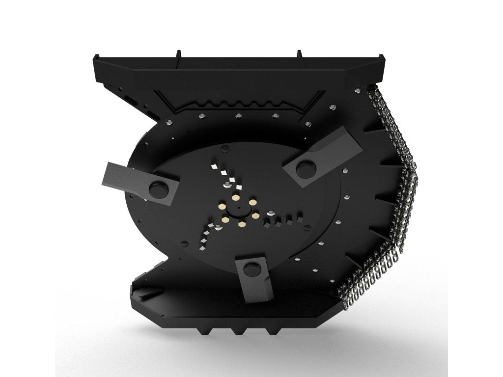 Virnig X30 42" Rotary Brush Cutter for Mini Excavator