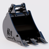Kubota KX018-4 Quick Attach Digging Bucket - 12" / 300mm