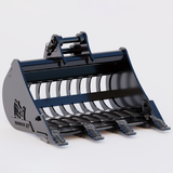 Kubota KX41-3 Quick-Attach Skeleton Bucket - 24" / 600mm
