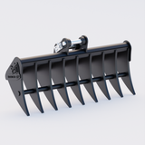 Kubota KX41-3 Quick Attach Land Rake 36" / 900mm