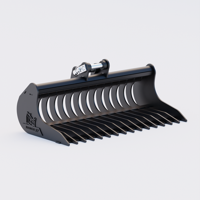 Kubota KX018-4 Quick Attach Rake Riddle Bucket 36" / 900mm