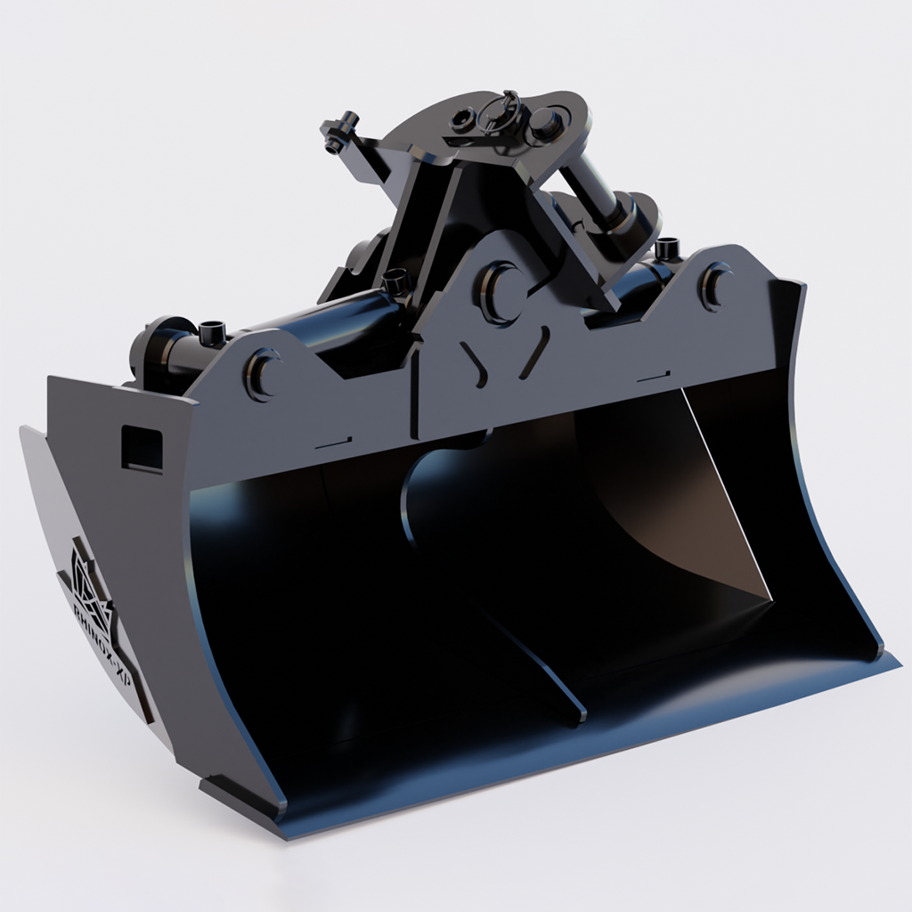 Kubota KX41 Quick Attach Tilt Grading Bucket - 36" / 900mm