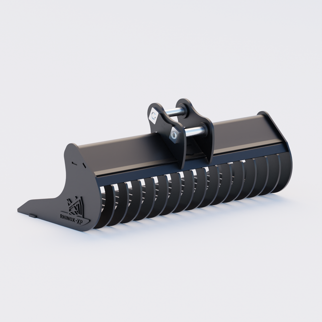 Bobcat E20z Rake Riddle Bucket 36" / 900mm
