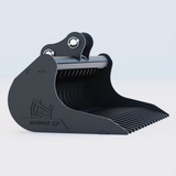 Bobcat E20z Rake Riddle Bucket 36" / 900mm