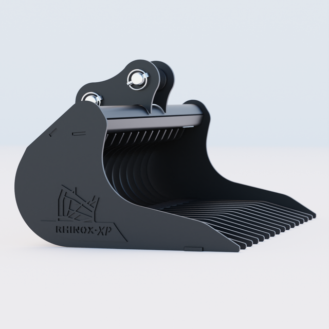 Bobcat E20z Rake Riddle Bucket 36" / 900mm