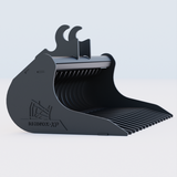 Kubota KX41-3 Quick Attach Rake Riddle Bucket 36" / 900mm