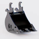 Deere 17P Quick Attach Digging Bucket - 12" / 300mm