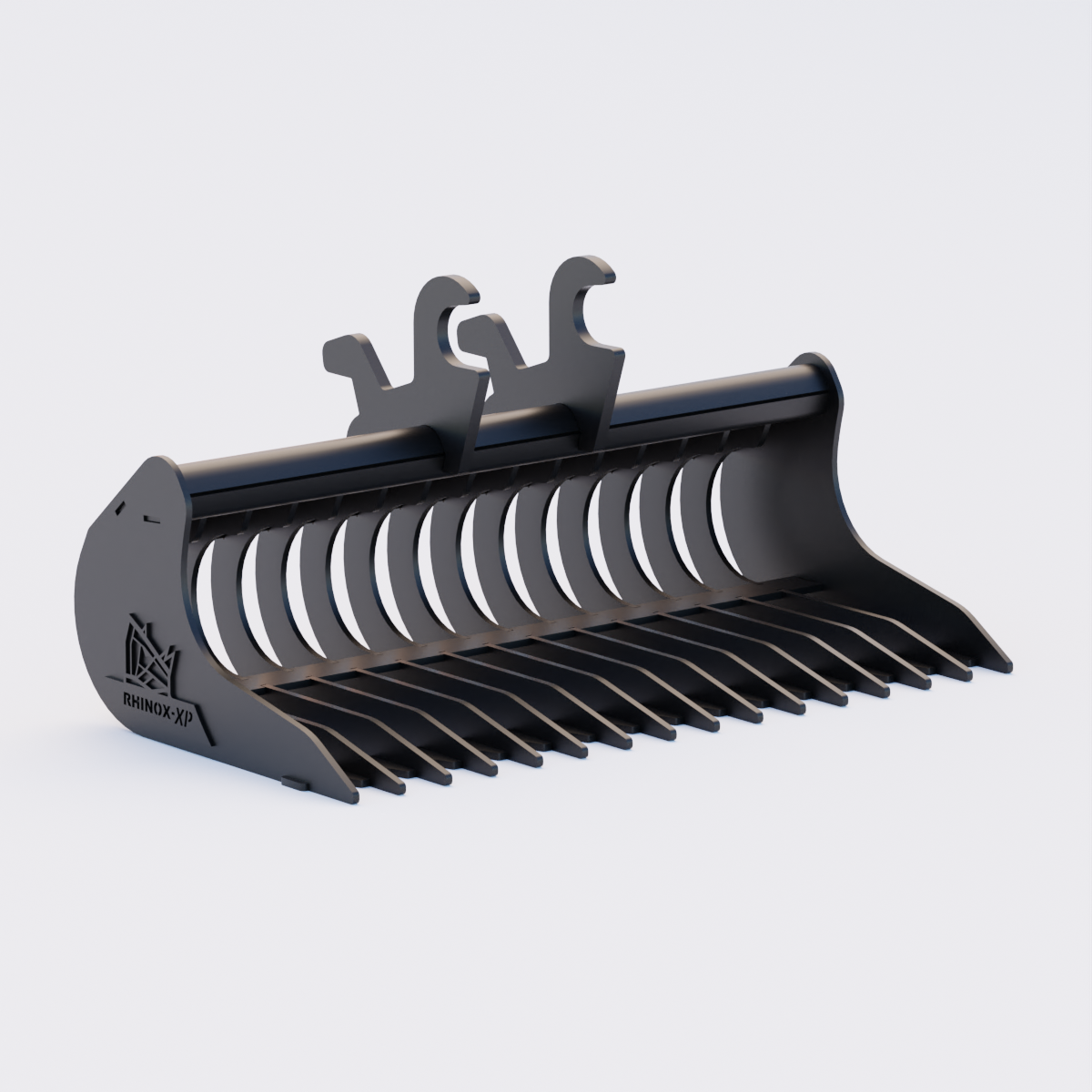 Hitachi ZX19U Rake Riddle Bucket 36