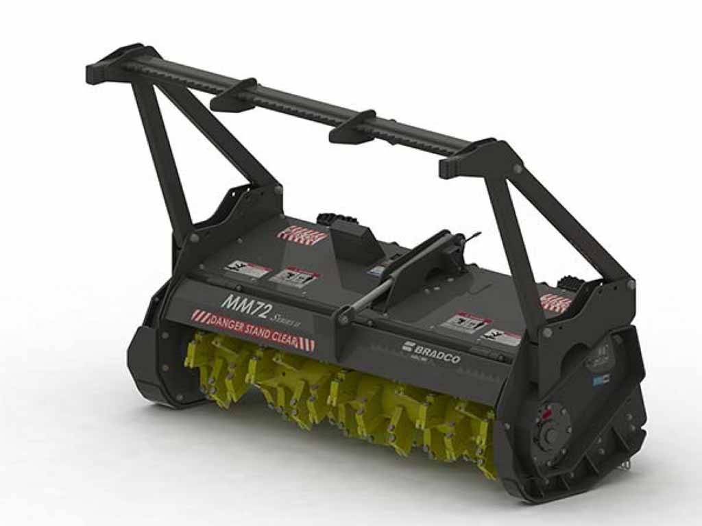 PALADIN BRADCO drum style mulcher for Skid Steer