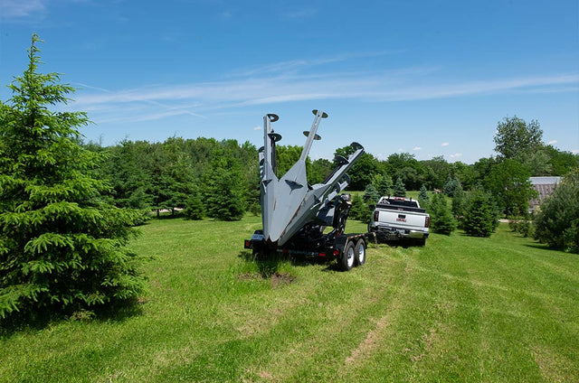 Baumalight Trailer Mounted Tree Spade-With Self Contained Hydraulic Power Pack | TR330-440-650 | 30′′ / 40′′ / 50′′ Root Ball Diameter | Pull Type