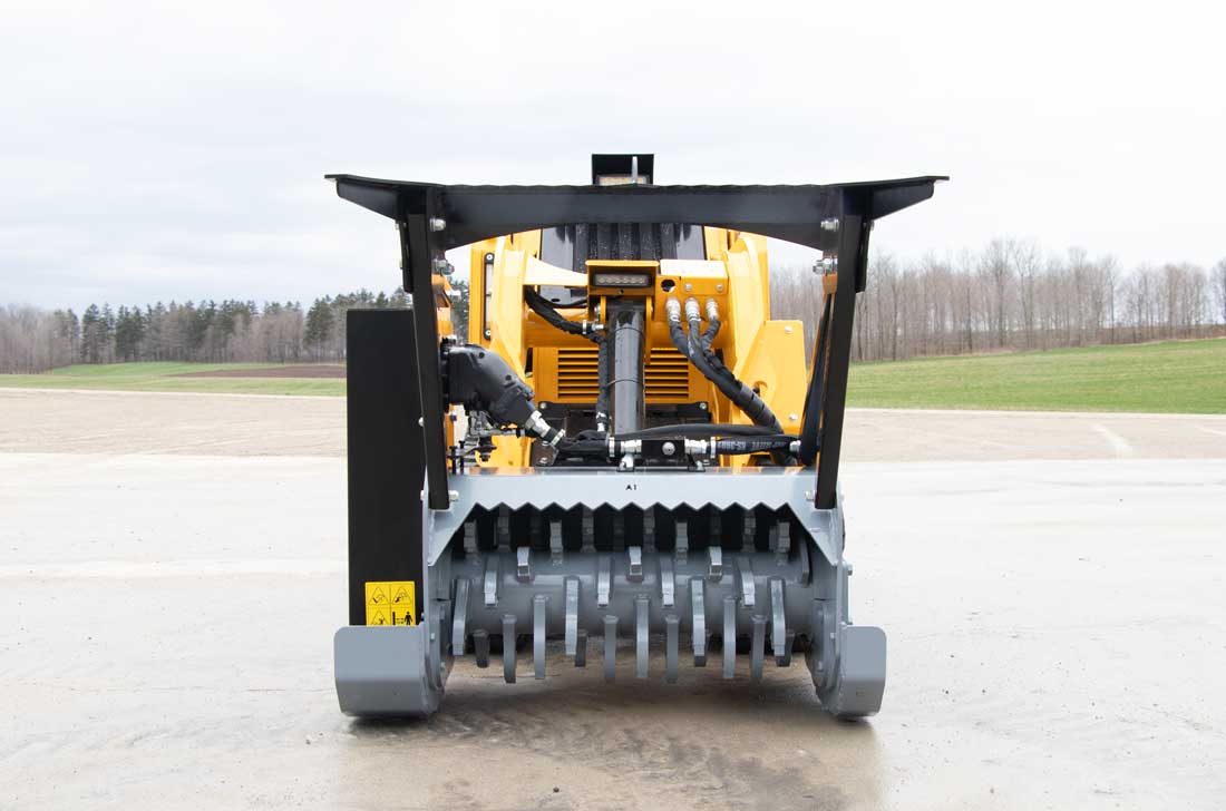 Baumalight MS530 Fixed Tooth Mulcher For Mini Skid Steer