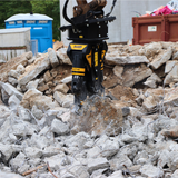 MB Crusher Demolition Pulverizer Model MB-PT650 Overall Width 56" Machine Size 6.5–13 Tons For Excavators