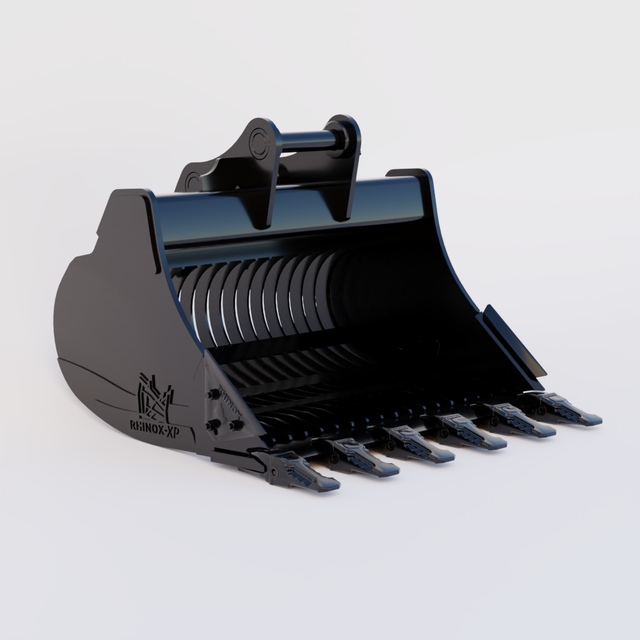 XCMG XE210U Excavator Riddle / Skeleton Bucket - 60" Heavy Duty