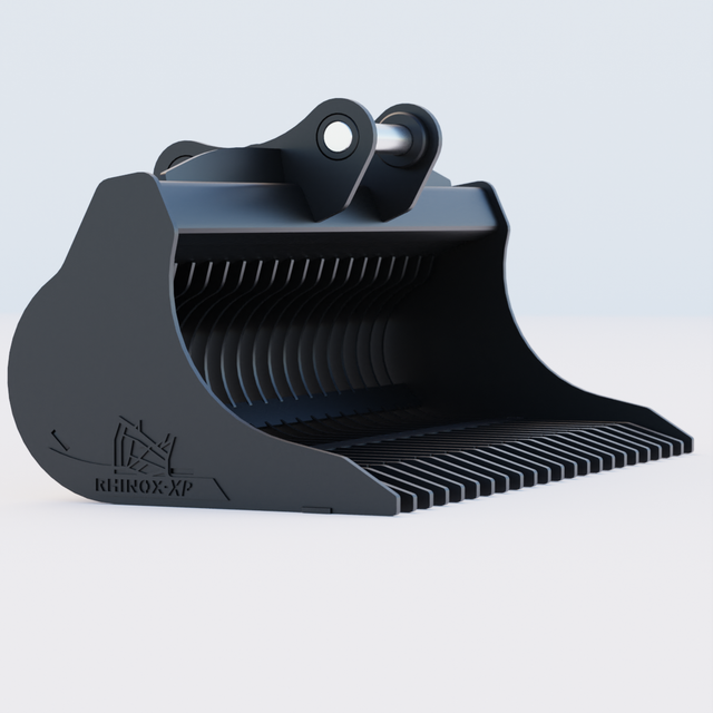 Deere 200 G-Tier Excavator Rake Riddle Bucket - 84"