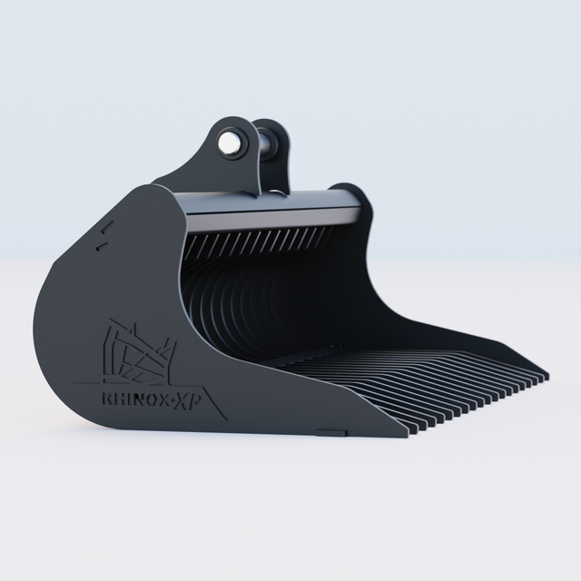 Hitachi EX30-2 Rake Riddle Bucket 48" / 1200mm