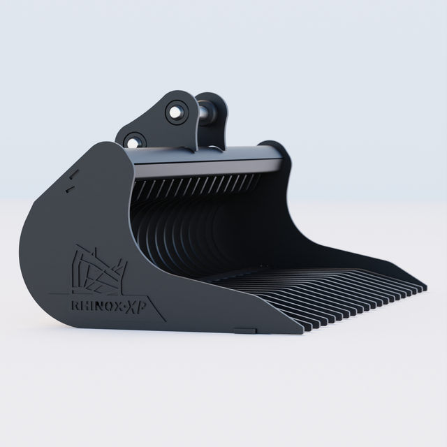JCB 8032 ZTS Rake Riddle Bucket 48" / 1200mm
