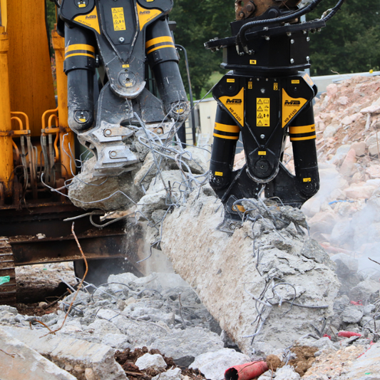 MB Crusher Demolition Pulverizer | Model MB-PT1650 | Overall Width 55" | Machine Size 19-25 Tons | For Excavators