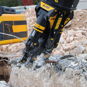 MB Crusher Demolition Pulverizer Model MB-PT650 Overall Width 56" Machine Size 6.5–13 Tons For Excavators