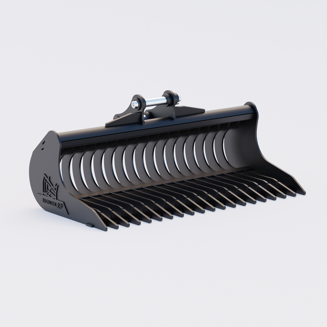 CAT 303 Rake Riddle Bucket 48" / 1200mm