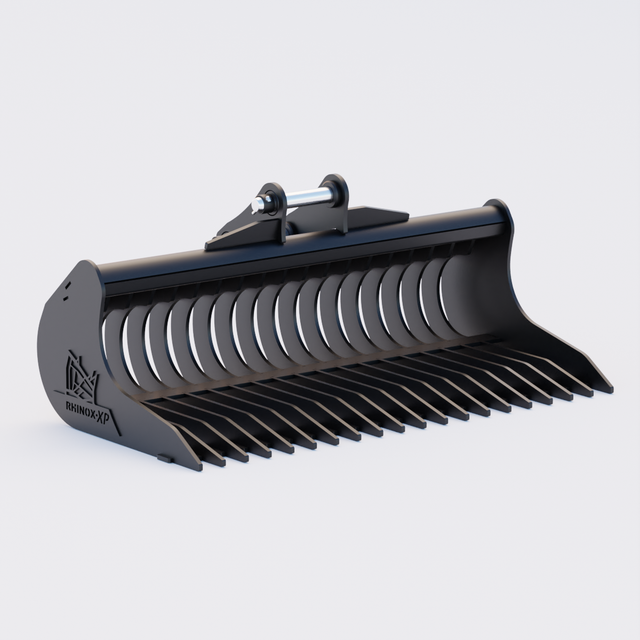 Yanmar B25V Rake Riddle Bucket 48" / 1200mm