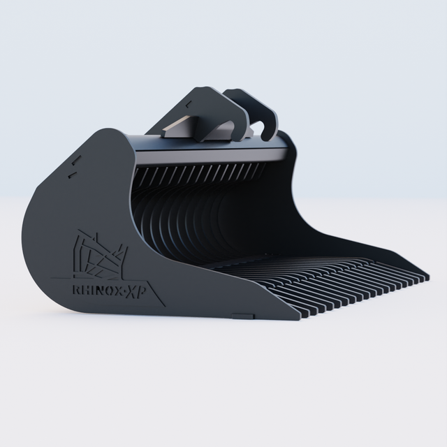 Bobcat 328 X-CHANGE Rake Riddle Bucket 48" / 1200mm