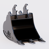 Deere 35C Quick Attach Digging Bucket - 18" / 450mm