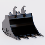 Deere 35C Quick Attach Digging Bucket - 24" / 600mm