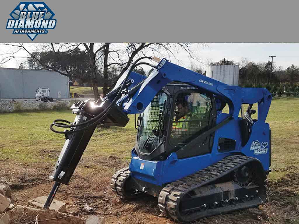 BLUE DIAMOND Hydraulic Breaker for Skid Steer