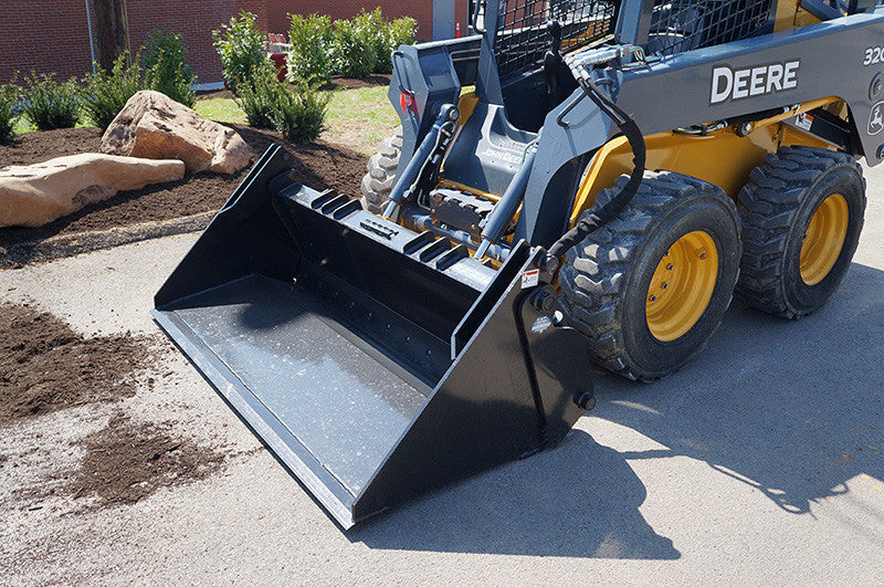 BLUE DIAMOND 4-in-1 Bucket for Skid Steer