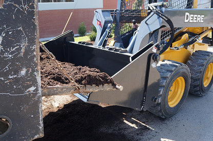 BLUE DIAMOND 4-in-1 Bucket for Skid Steer