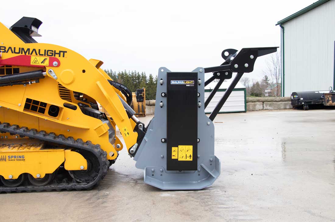 Baumalight MS530 Fixed Tooth Mulcher For Mini Skid Steer