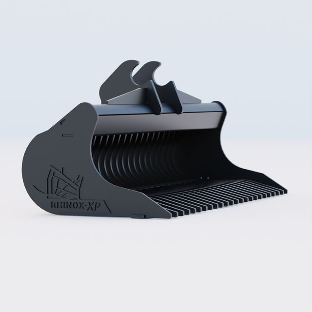 Kubota KX057 Quick Attach Rake Riddle Bucket 60" / 1500mm