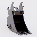 Deere 60D Quick Attach Digging Bucket - 12" / 300mm