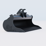 Deere 50P Quick Attach Rake Riddle Bucket 60" / 1500mm