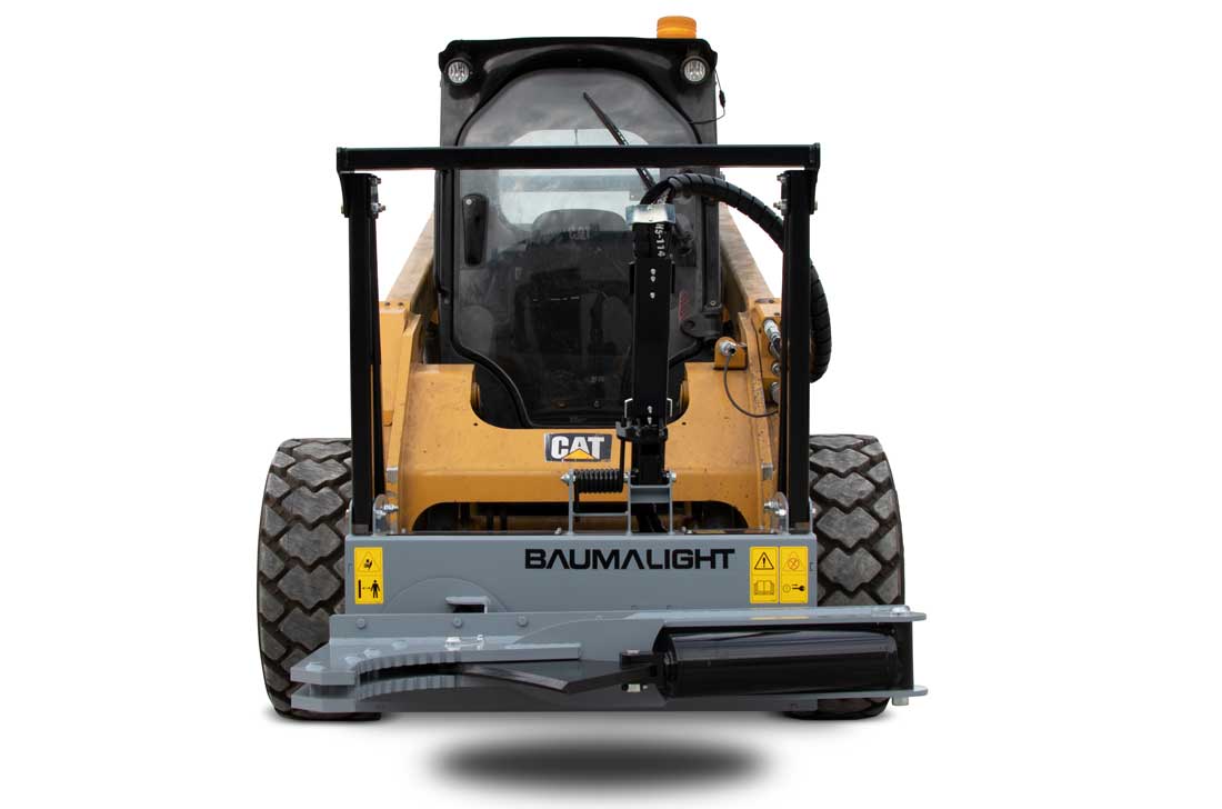 Baumalight ISH/ISR Series Tree Shear With Buncher For Skid Steer