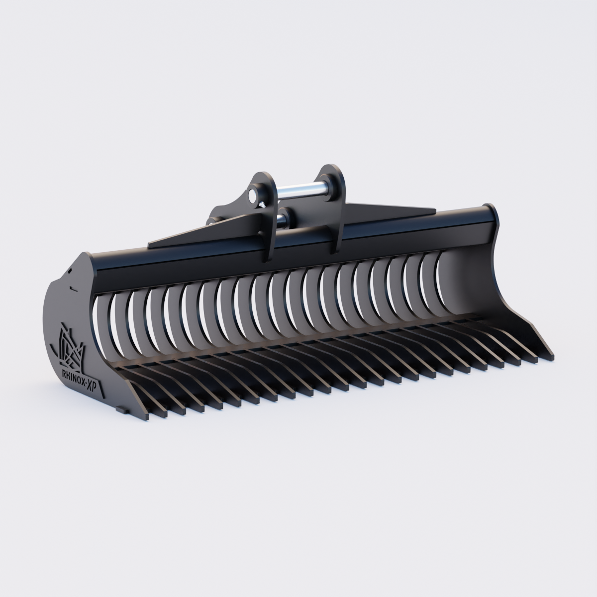 Bobcat E85 Rake Riddle Bucket 60