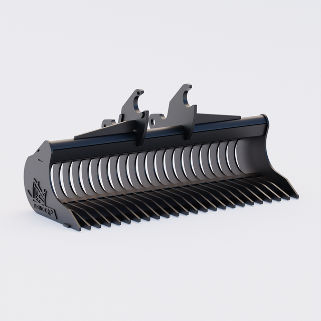 Kubota KX080 Quick Attach Rake Riddle Bucket 60" / 1500mm
