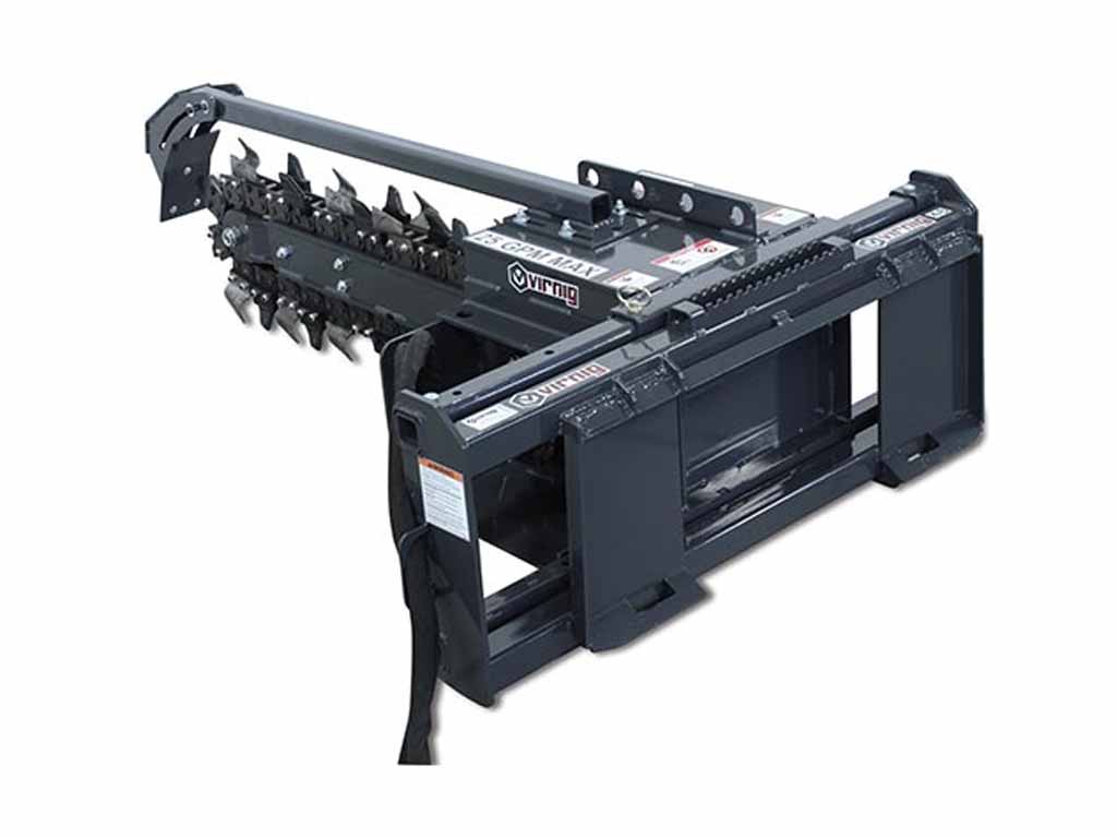 Virnig Trencher For Skid Steer