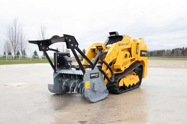 Baumalight MS530 Fixed Tooth Mulcher for Mini Skid Steer – Durable Land Clearing Attachment