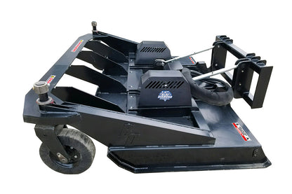 BLUE DIAMOND Brush Cutter for Skid Steer - DUAL SPINDLE MOTOR