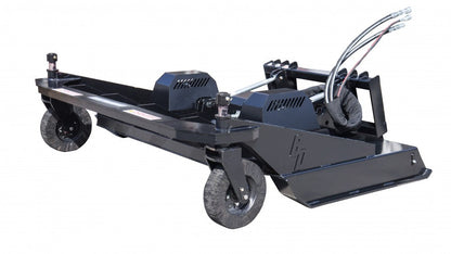 BLUE DIAMOND Brush Cutter for Skid Steer - DUAL SPINDLE MOTOR