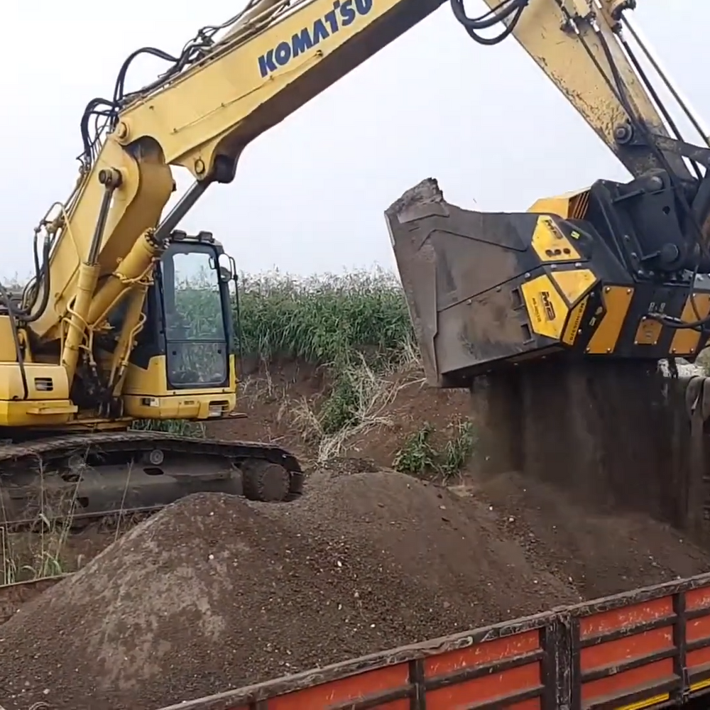 MB Crusher Shafts Screener Model MB-HDS533